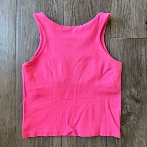 Free People Clean Lines Crop Tank in PomPom